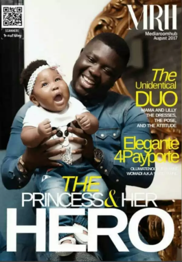 Seyi Law And Daughter, Tiwaloluwa, Cover Media Room Hub Magazine